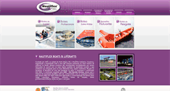 Desktop Screenshot of nautiflex.com.br
