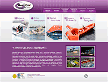 Tablet Screenshot of nautiflex.com.br