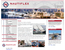 Tablet Screenshot of nautiflex.nl